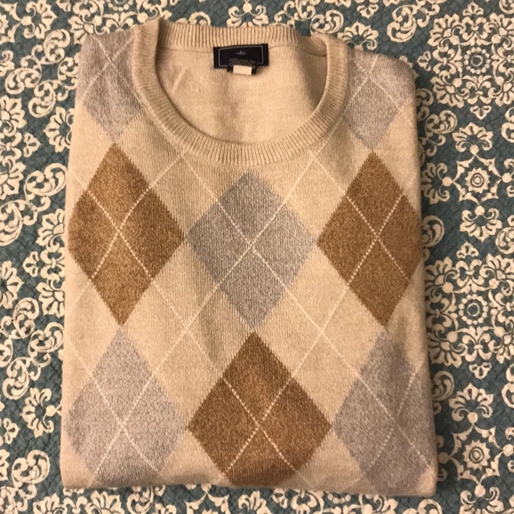 *REDUCED*Men’s argyle sweater